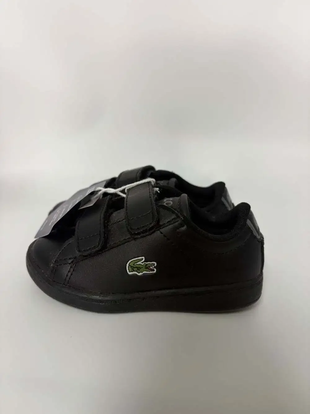 Lacoste Carnaby Shoes Infant Size 6 Black - Green Alligator
